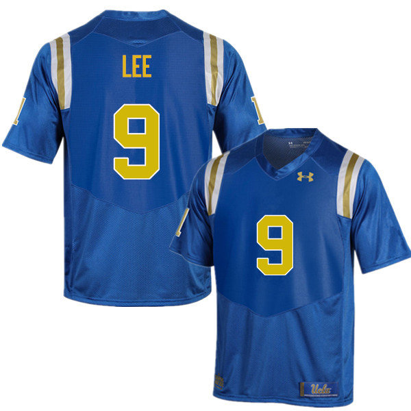 Men #9 Dymond Lee UCLA Bruins Under Armour College Football Jerseys Sale-Blue - Click Image to Close